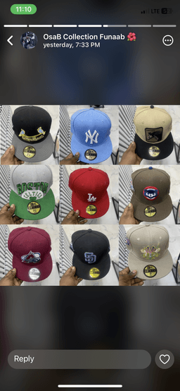 Baseball cap